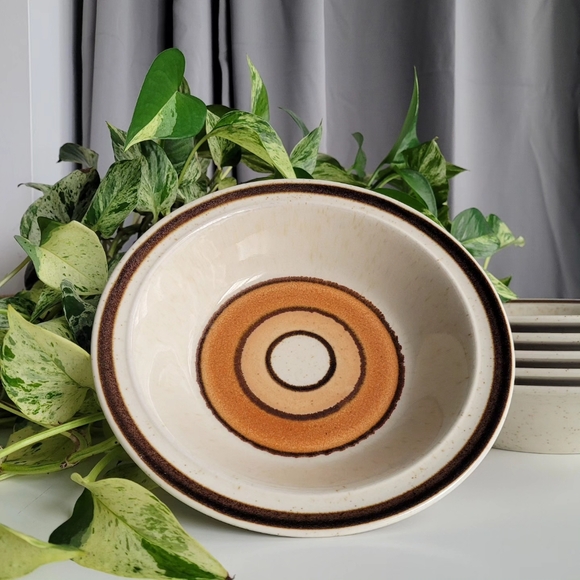 Set of 6 Premiere Jeweltones Coral P2201 Japan Bowls - Picture 2 of 4